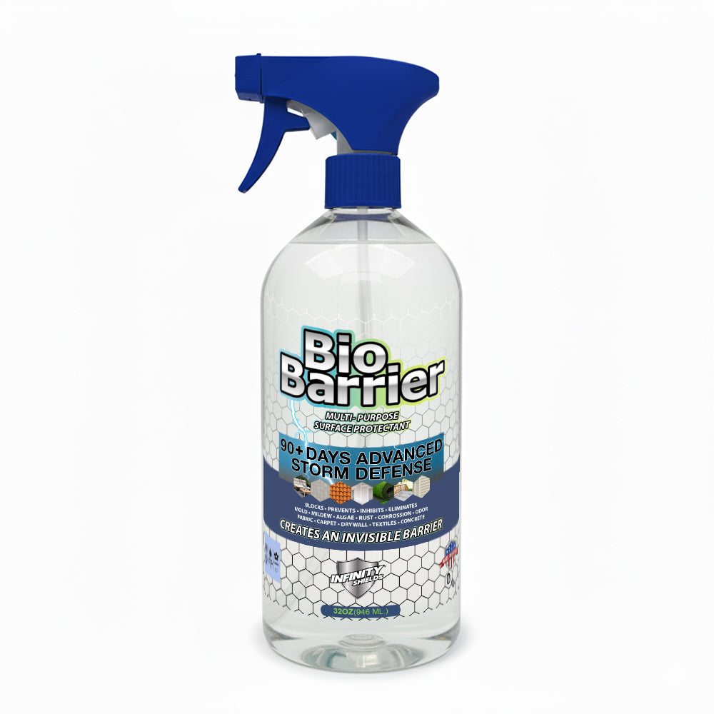 Bio- Barier Multi-Purpose Surface Protectant 90+Day Defense | 32 oz Trigger Spray | Case of 12