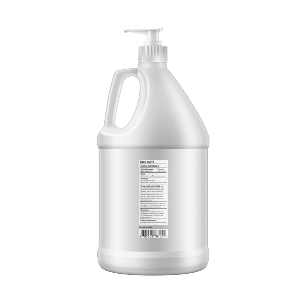 Infinity Shields® Antibacterial Hand Sanitizer Gel with Aloe - Professional Strength, Leaves Hands Clean & Odorless 1 gallon - Hyper Green