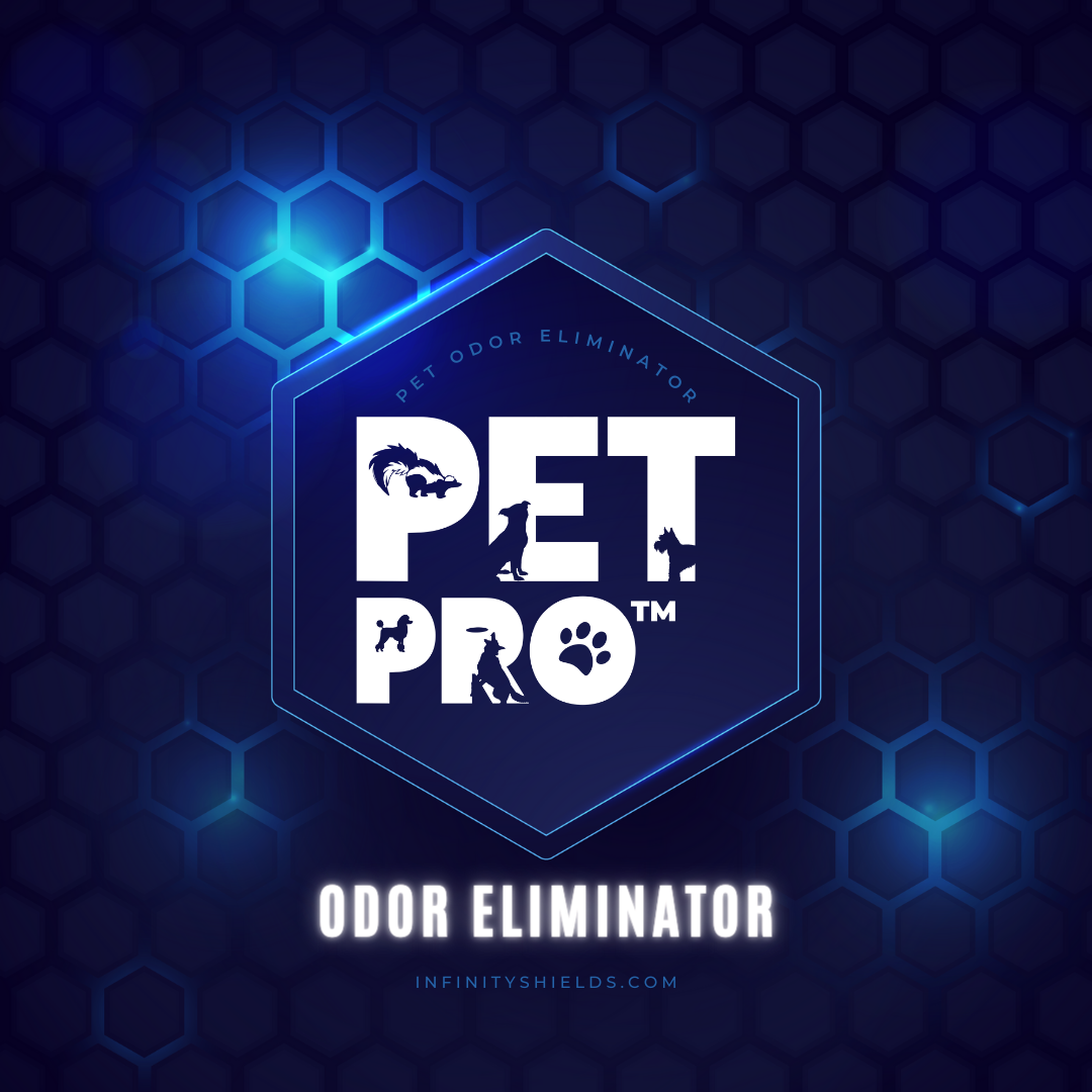 Infinity Shields® Pet Pro™ | Odor & Stain Remover | Prevents Re-Soiling | 1 Gallon Fresh & Clean Scent | Case of 4 Jugs - Hyper Green