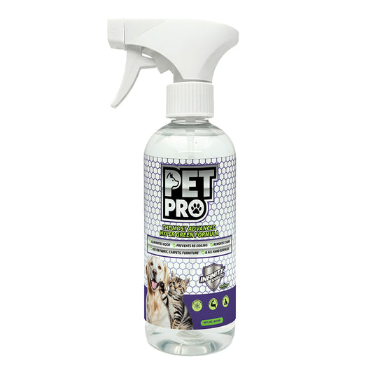 Infinity Shields Pet Pro™ | Odor and Carpet Stain Remover | Prevents Re-Soiling | Fresh & Clean