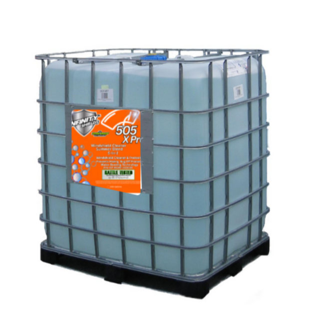 Infinity Shields Smart Truck Wind Shield Wiper Fluid | 330 Gallon RTU Tote | Summer Blend