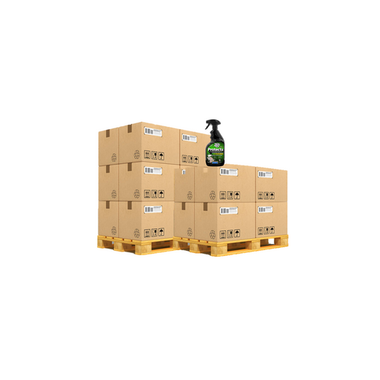 Infinity Shields protege™ | Spray disuasivo de roedores | Hiperverde | Menta de larga duración de 32 oz | Compre 10 cajas y obtenga 5 cajas gratis 180 botellas en total