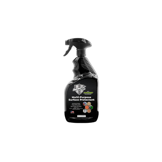 Protector de superficies de baño multiusos Infinity Shields® | Previene y bloquea las manchas de moho y hongos La mayor duración 32 oz