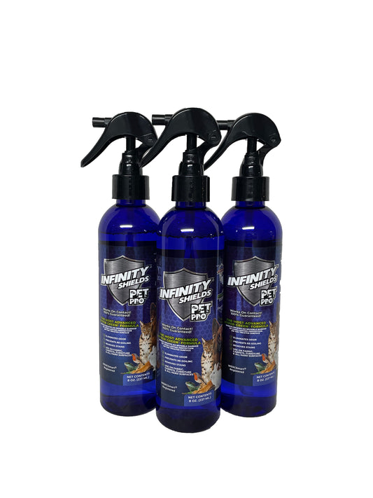 PetPro – Pet-Safe Odor Eliminator & Surface Protectant 3 Pack