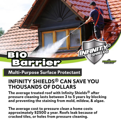 Bio Barrier • The 1st Mold & Mildew Surface Protectant with 30 Day Protection | 128 oz Jug