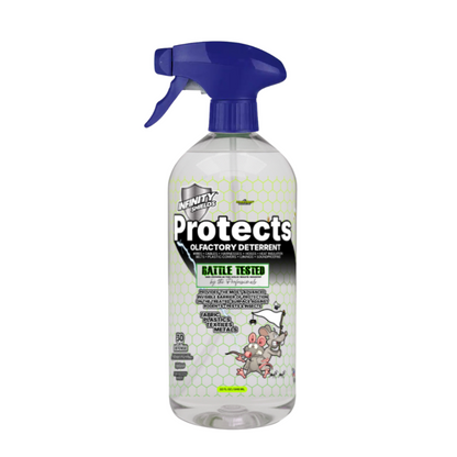 Protects® Pet-Safe Rodent Deterrent for Vehicles, Equipment & Facilities
