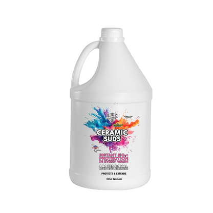 Ceramic Suds™ by Infinity Shields | Super Concentrated Ceramic Wash | Case of 4 Gallons | Bubble Gum Scent