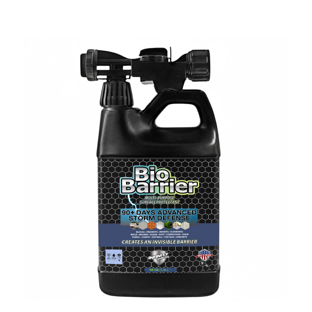 Bio-Barrier™ Multi-Purpose Surface Protectant – 90+ Day Defense | 65 oz Hose Rinse Case of 6