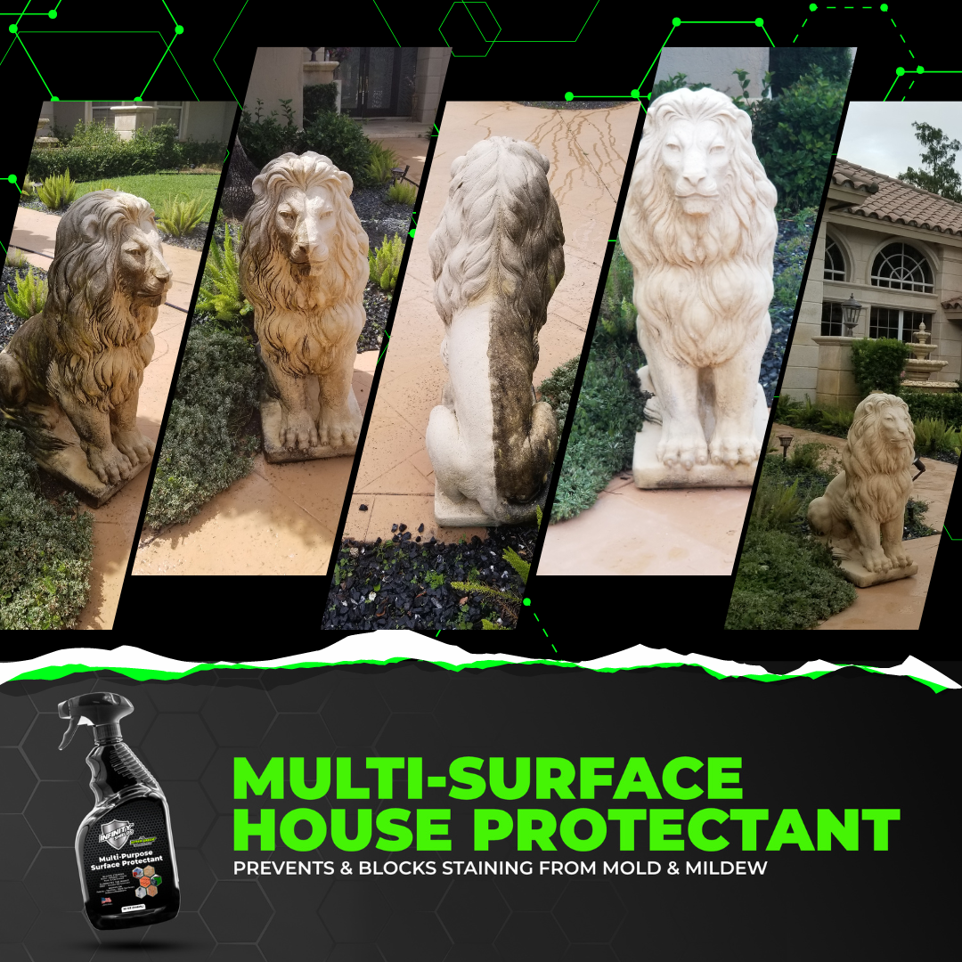 Protector de superficies de baño multiusos Infinity Shields® | Previene y bloquea las manchas de moho y hongos La mayor duración 32 oz