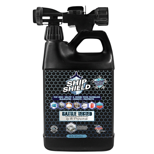 Ship Shield Complete Marine Surface Protectant  Artic Blast Scent  65oz Hose Rinse