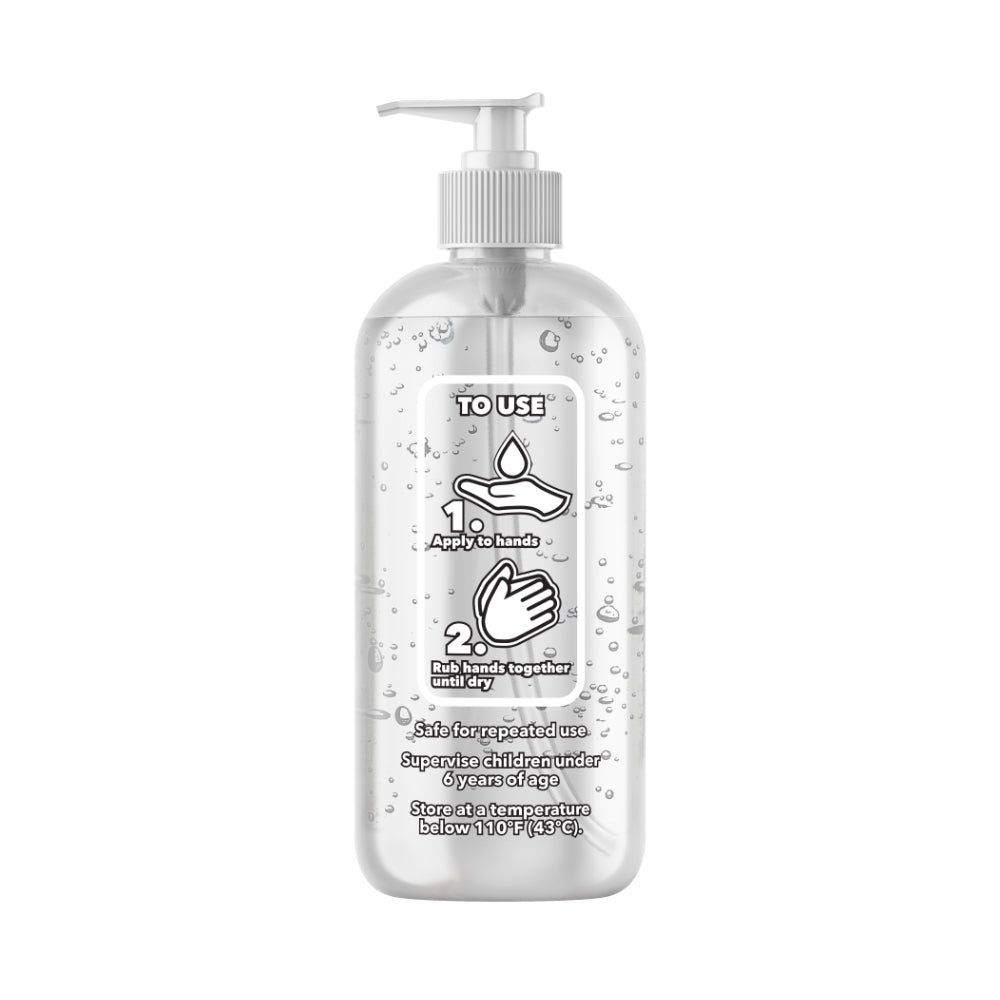 Paquete de 4 gel desinfectante antibacteriano para manos Infinity Shields® con aloe - Fuerza profesional, deja las manos limpias e inodoro 32 oz (paquete de 4)
