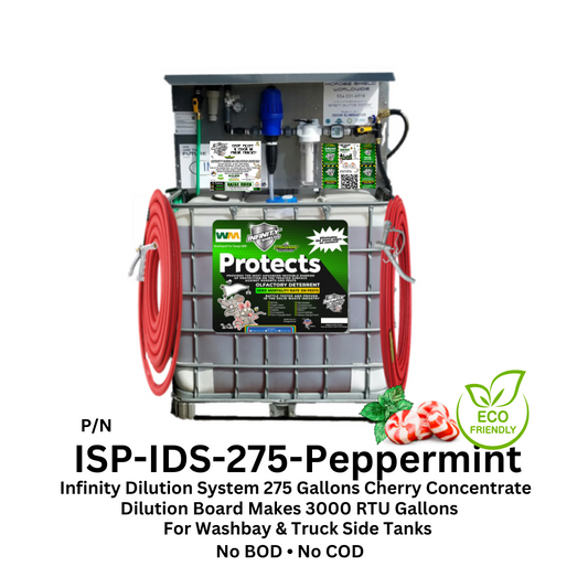 Protège le concentré, un sac de 275 gallons avec système de dilution, pour une préparation de 3 000 gallons