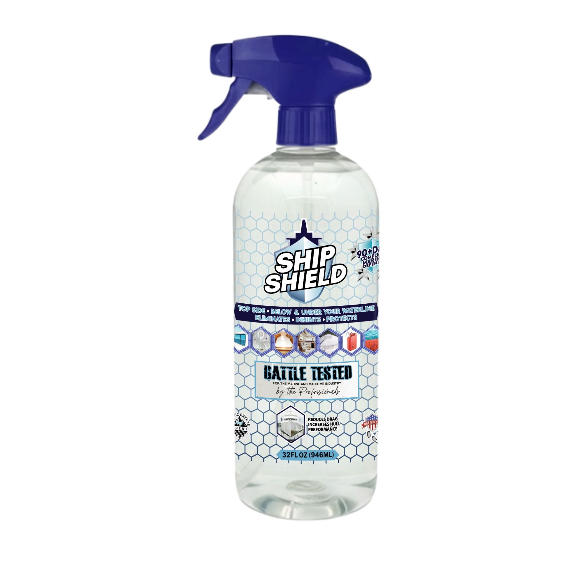 Hull Protector Ship Shield Marine Surface Protectant | Boat Hull Protector & Odor ...