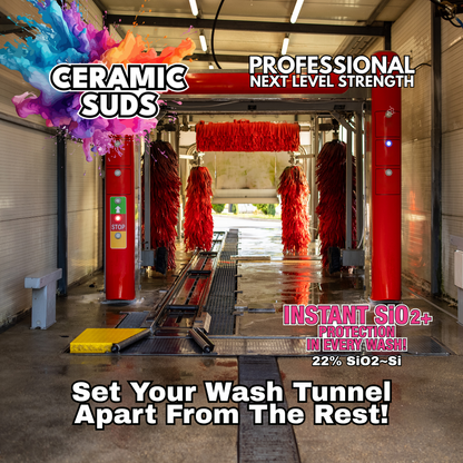Ceramic Suds Super Concentrate SiO2~Si Infused Ceramic Wash 30 Gallon Drum Bubble Gum